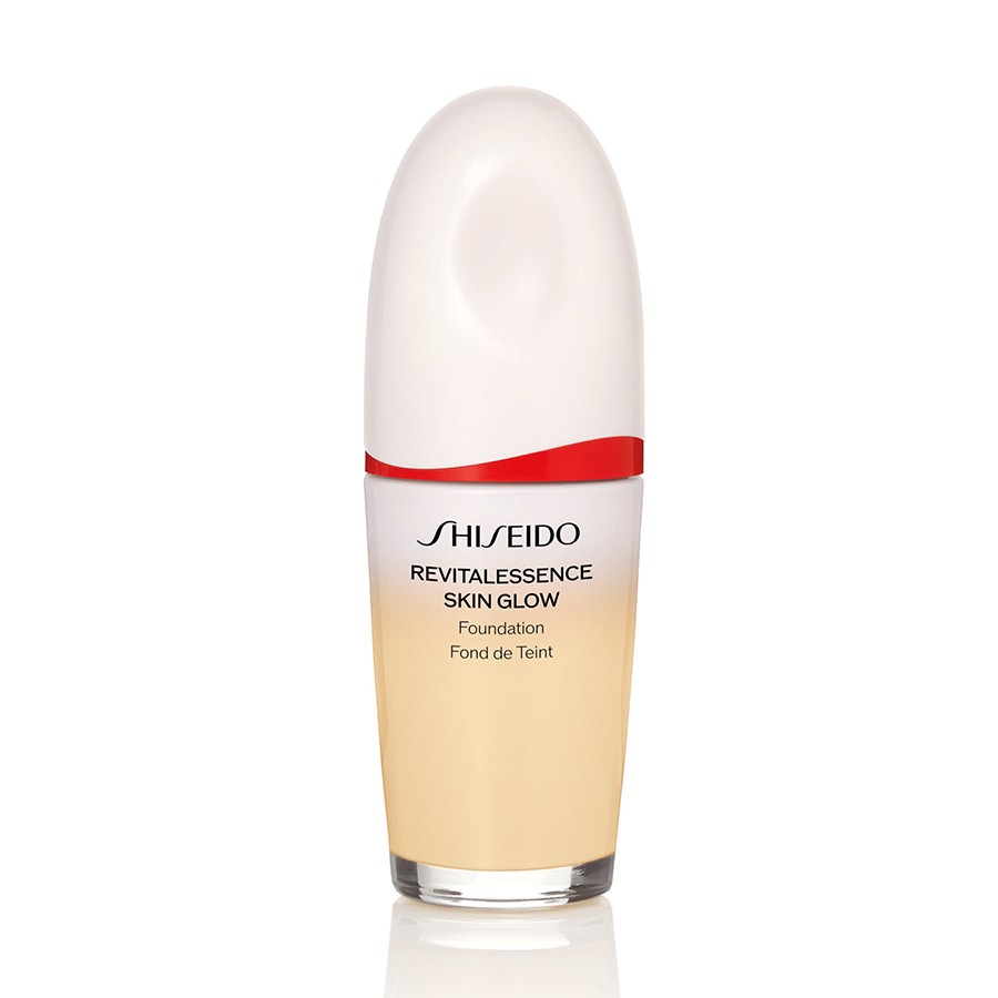 Shiseido, Revitalessence Skin Glow, Течна основа, 410, Слънчев камък, SPF 30, 30 мл