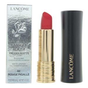 Lancome, L'Absolu Rouge Drama Matte, Матов, Кремообразно червило, 82, Руж Пигал, 3.4 г