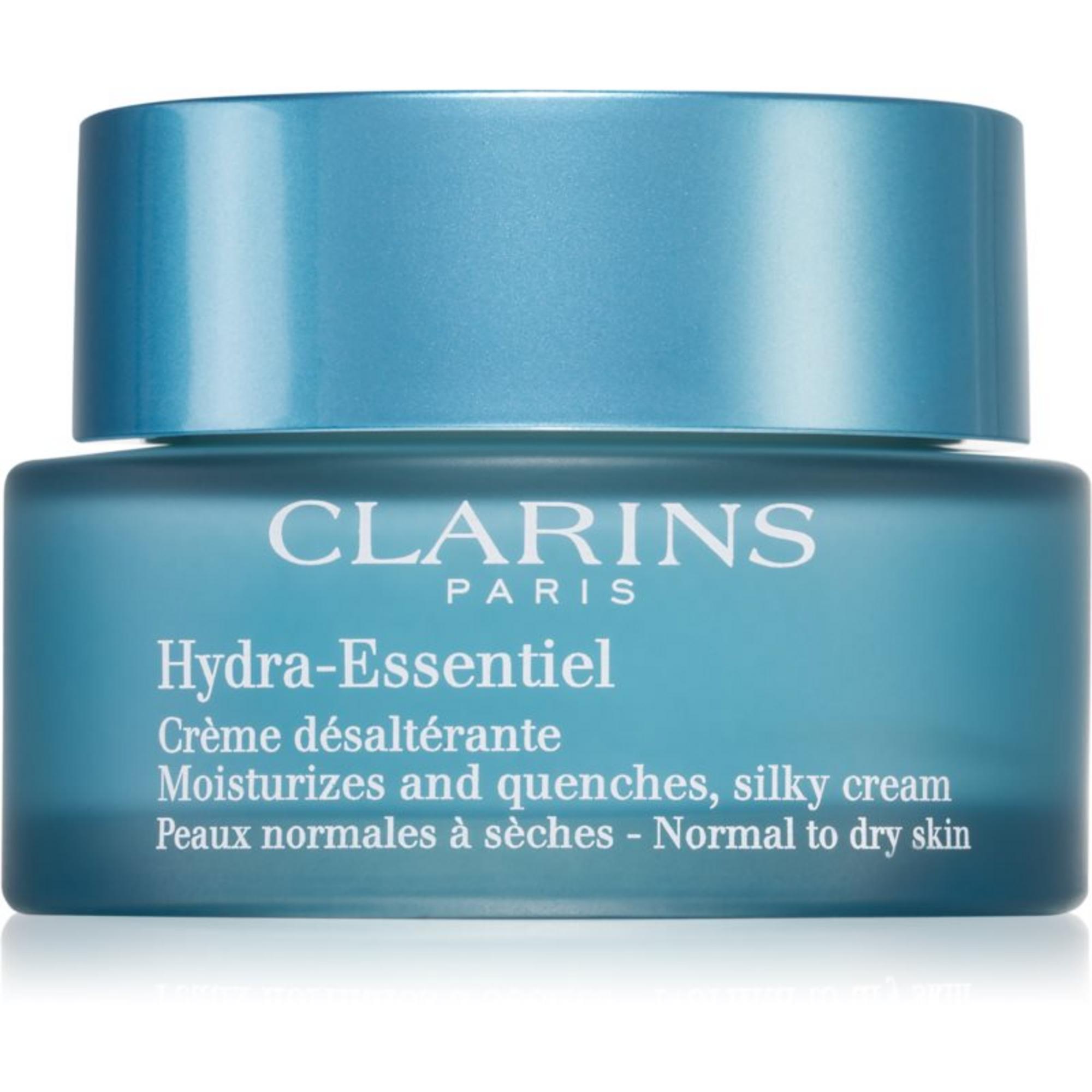 Clarins, Hydra-Essentiel, Хиалуронова киселина, Хидратация, Сутрин, Сметана, За лице, 50 мл