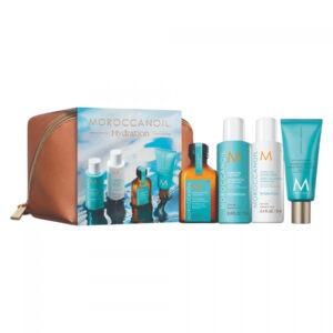Сет Moroccanoil Hydration, Hair Treatment Cream Mask, 75 ml + Hydration, Hair Oil Treatment, Hydrating, 25 ml + Hydration, Hair Conditioner, For Hydration, 70 ml + Hydration, Paraben-Free, Hair Shampoo, Moisture And Shine, 70 ml