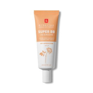 Erborian, Super BB, Женшен, Високо покритие, ВВ крем, Доре, SPF20, 40 мл