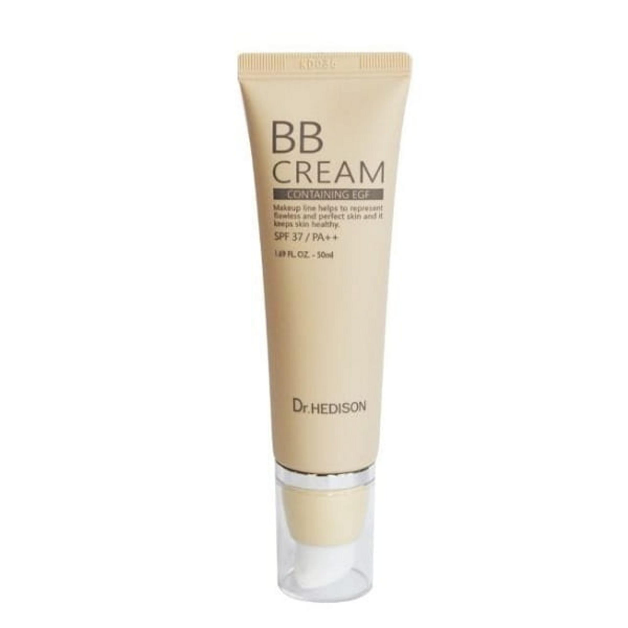 Dr. Hedison, Dr. Hedison, ЕГФ, Покритие, ВВ крем, Светло среден, SPF 37, 50 мл