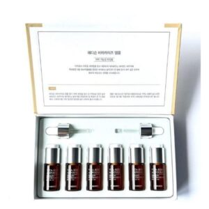 Комплект, Dr. Hedison, Vita Bright, Осветляване, Серум за лечение с ампули, Хиперпигментация, За лице, Унисекс, 6 бр, 60 мл