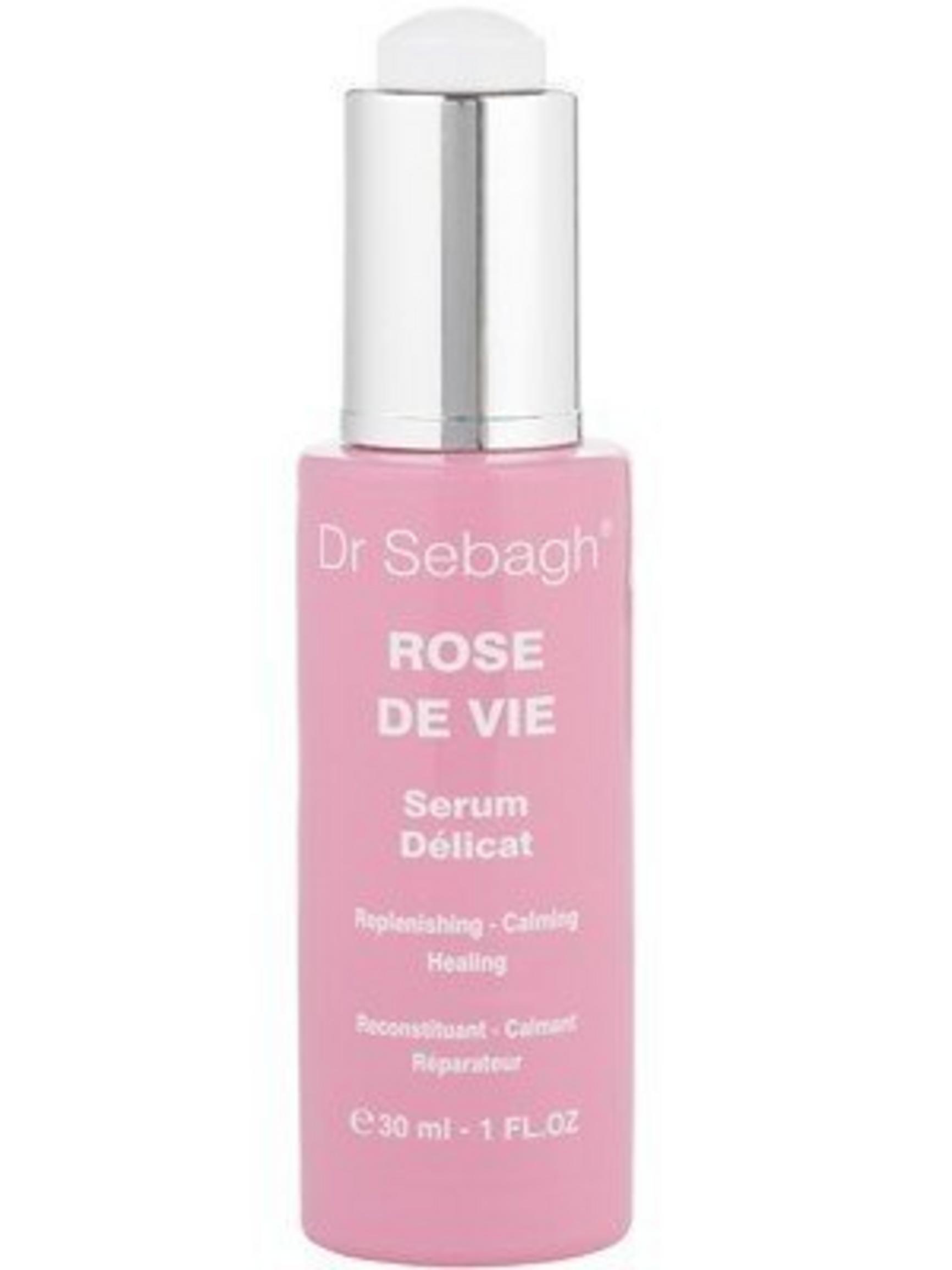 Dr Sebagh, Rose De Vie, Успокояващ, Нощ, Серум, За лице, 30 мл