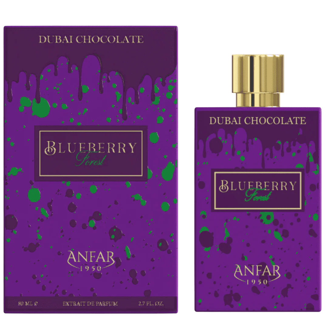 Anfar, Dubai Chocolate - Blueberry Forest, Екстракт от парфюм, Унисекс, 80 мл