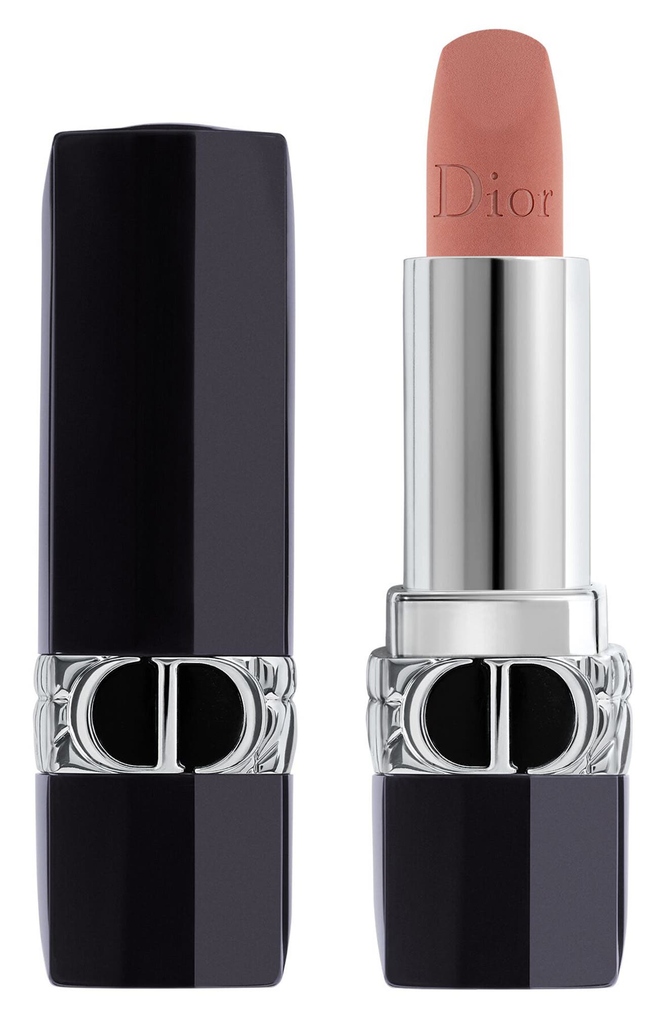 Christian Dior, Couture Colour, Балсам за устни, 100, Гол Вид, Презареждаема, 3.5 г
