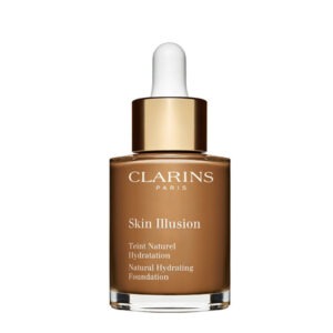 Clarins, Skin Illusion, Корекция на цветовете, Течна основа, 118,5, Натурален шоколад, SPF 15, 30 мл *Тестер