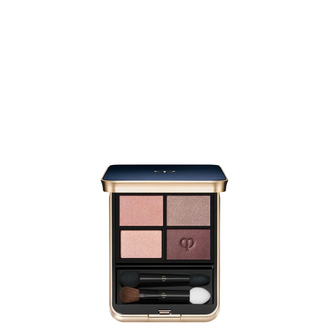 Cle de Peau Beaute, Eye Color Quad, Палитра за сенки за очи, 3, Презареждане, 4 нюанса, 6 г