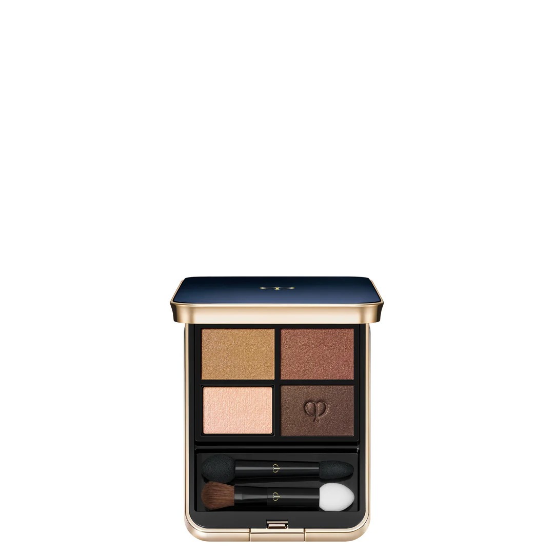 Cle de Peau Beaute, Eye Color Quad, Палитра за сенки за очи, 4, Презареждане, 4 нюанса, 6 г