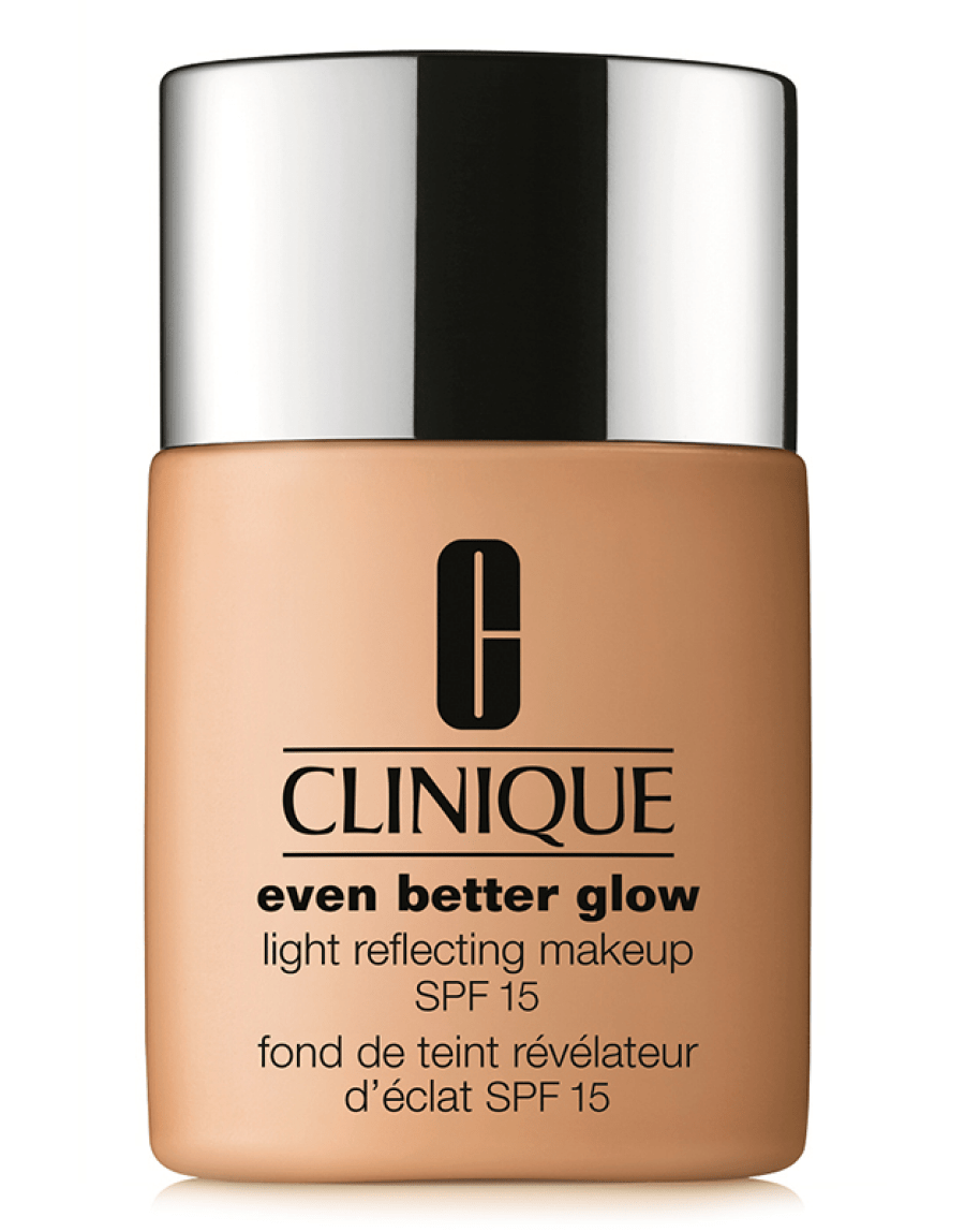 Clinique, Even Better Glow, Отразяваща светлина, Течна основа, WN 54, Медена пшеница, SPF 15, 30 мл