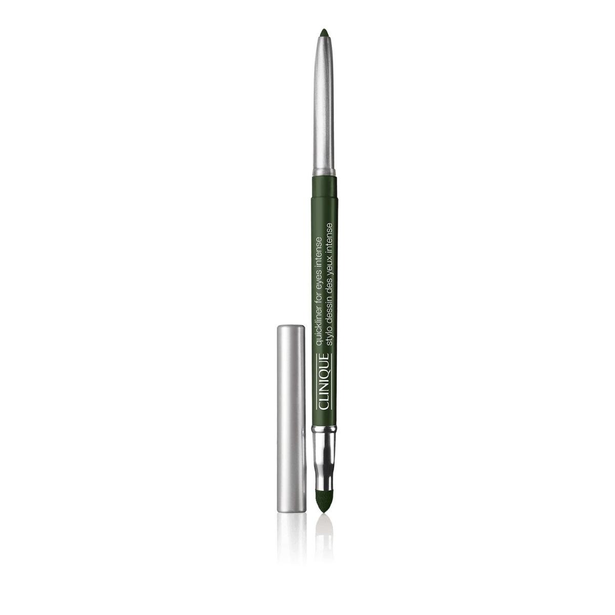 Clinique, Quickliner, Двойно завършен, Гел молив за очи, 07, Интензивен бръшлян, 0.25 г