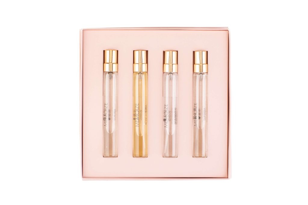 Collection II Set Memoize: Humanitas, Extrait De Parfum, Unisex, 7.5 ml + Superbia, Extrait De Parfum, Unisex, 7.5 ml + Luxuria, Extrait De Parfum, Unisex, 7.5 ml + Rose Luxuria, Eau De Parfum, Unisex, 7.5 ml