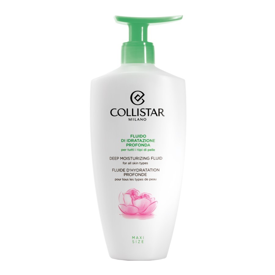 Collistar, Special Perfect Body - Deep Moisturizing Fluid, Италиански екстракт от божур, Хидратиращ, Ден, Лосион за тяло, 400 мл