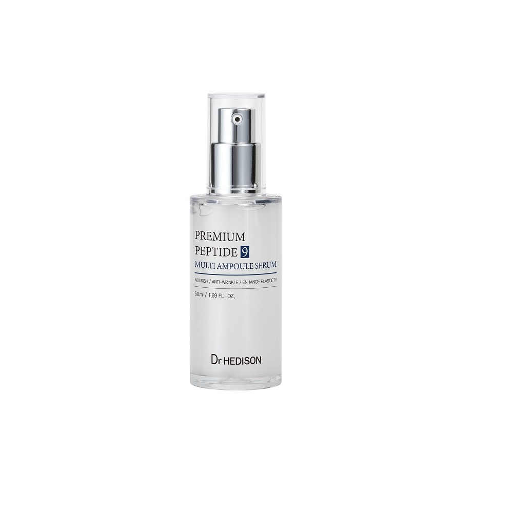 Dr. Hedison, Peptide 9, Против бръчки, Серум за лечение с ампули, За лице, За жените, 50 мл