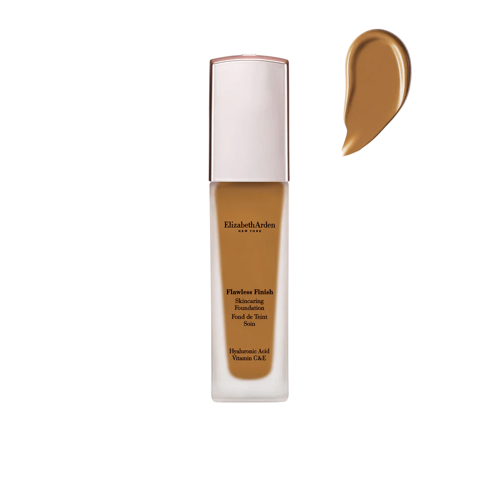 Elizabeth Arden, Flawless Finish Skincaring, Хиалуронова киселина, Дълготрайно носене, Кремообразна основа, 550N, Дълбоко неутрален, 30 мл