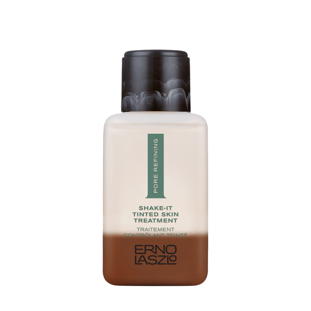 Erno Laszlo, Shake-it Tinted Skin Deep Treatment, Контрол на маслото, Оцветен овлажнител, Дълбок, 90 мл