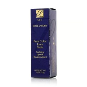 Estee Lauder, Pure Color Envy - Matte, Кремообразно червило, 554, Дълбока тайна, 3.5 г