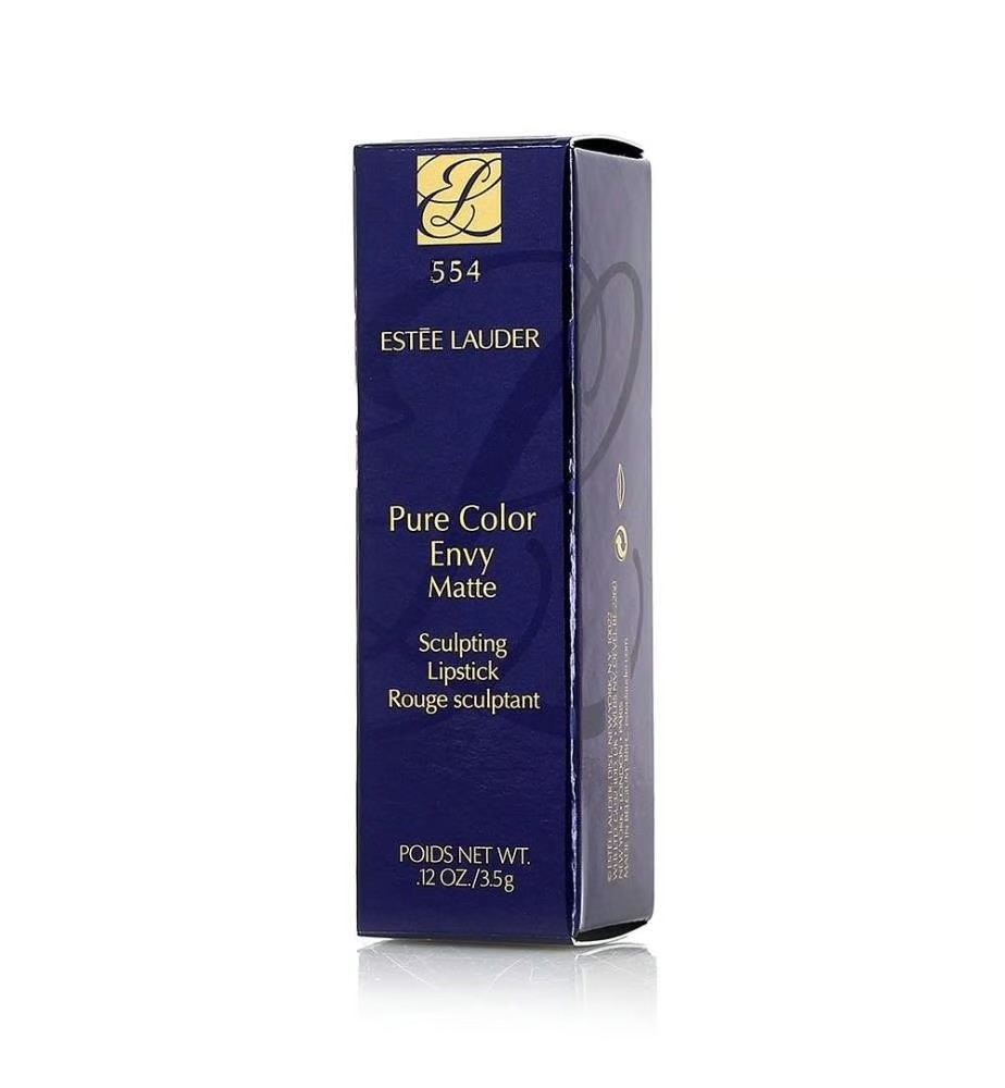Estee Lauder, Pure Color Envy - Matte, Кремообразно червило, 554, Дълбока тайна, 3.5 г