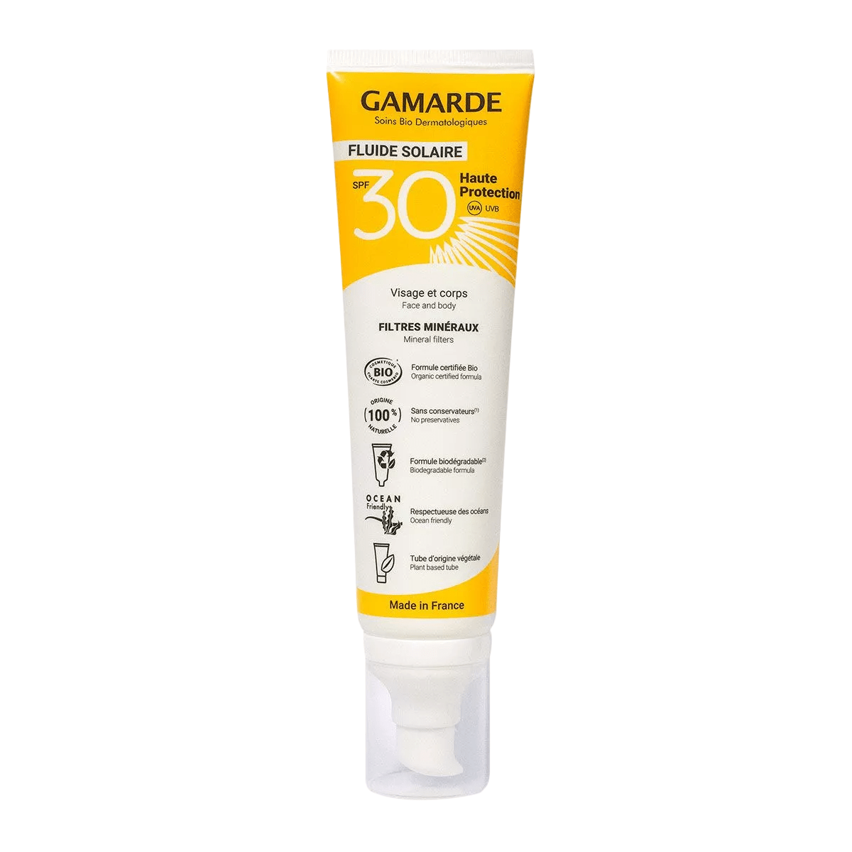 Gamarde Слънцезащитен крем: Най-добрият SPF30 за тялото 100 мл