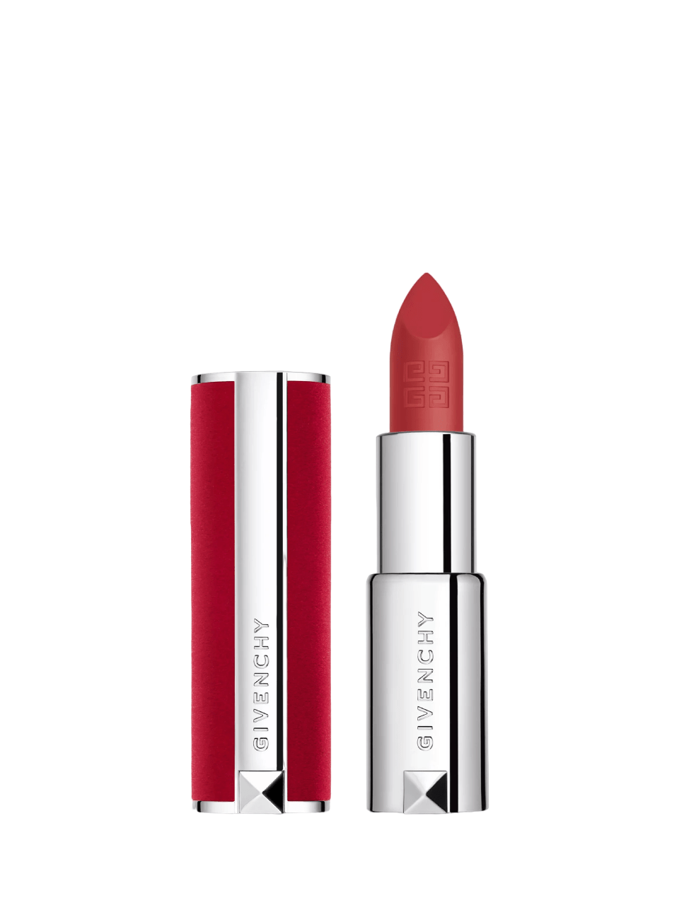 Givenchy, Le Rouge Deep Velvet, Матов, Кремообразно червило, N27, 3.4 г
