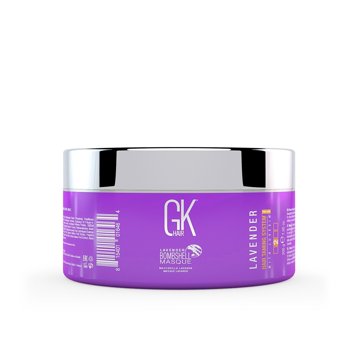 Global Keratin, Bombshell, Крем-маска за оцветяване на коса, Оцветяване, Lavander, 200 г