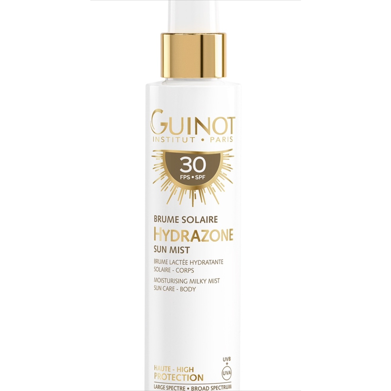 Guinot Хидратиращо слънцезащитно мляко: Най-доброто SPF 30, 150 мл