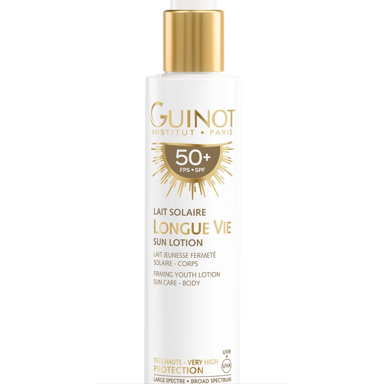 Guinot Слънцезащитен лосион SPF 50+: Уникална защита 150 мл