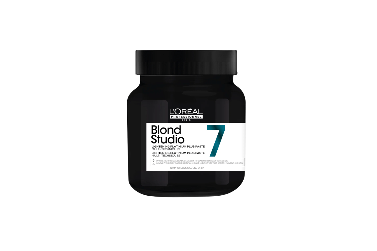 L'Oreal Professionnel, Blond Studio Platinium Plus 7, Акцентиране, Окислителен прах за коса, 500 г
