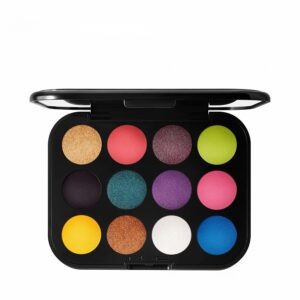 MAC, Connect In Colour, Палитра за сенки за очи, Hi-Fi Colour, 12 нюанса, 12.2 г