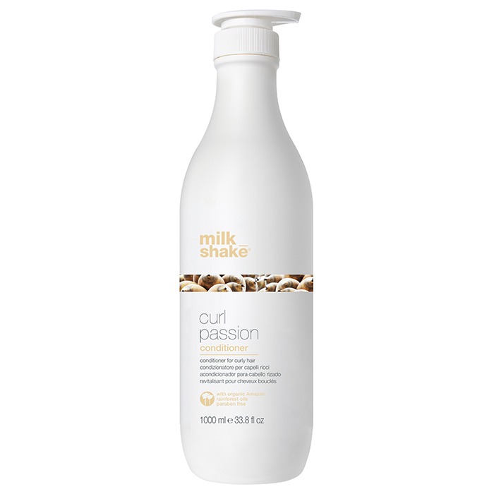 Milk Shake, Curl Passion, Без парабени, Балсам за коса, За дефиниция на вълна, 1000 мл