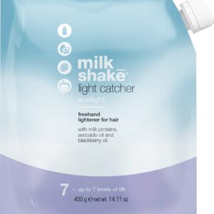 Milk Shake, Light Catcher, Up to 7 Levels of Lift, Окислителен прах за коса, 400 г