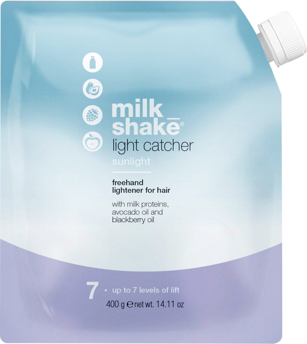 Milk Shake, Light Catcher, Up to 7 Levels of Lift, Окислителен прах за коса, 400 г