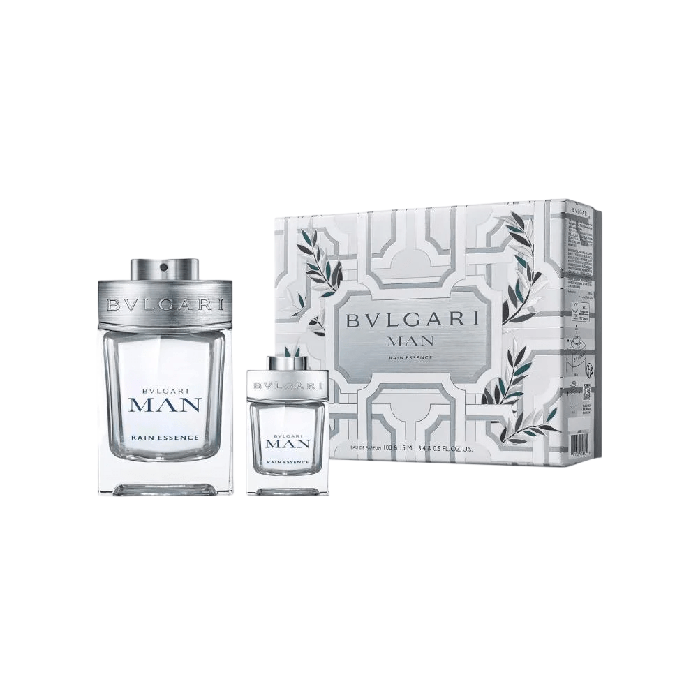 Set Bvlgari: Rain Essence, Eau De Parfum, For Men, 100 ml + Rain Essence, Eau De Parfum, For Men, 15 ml *Miniature