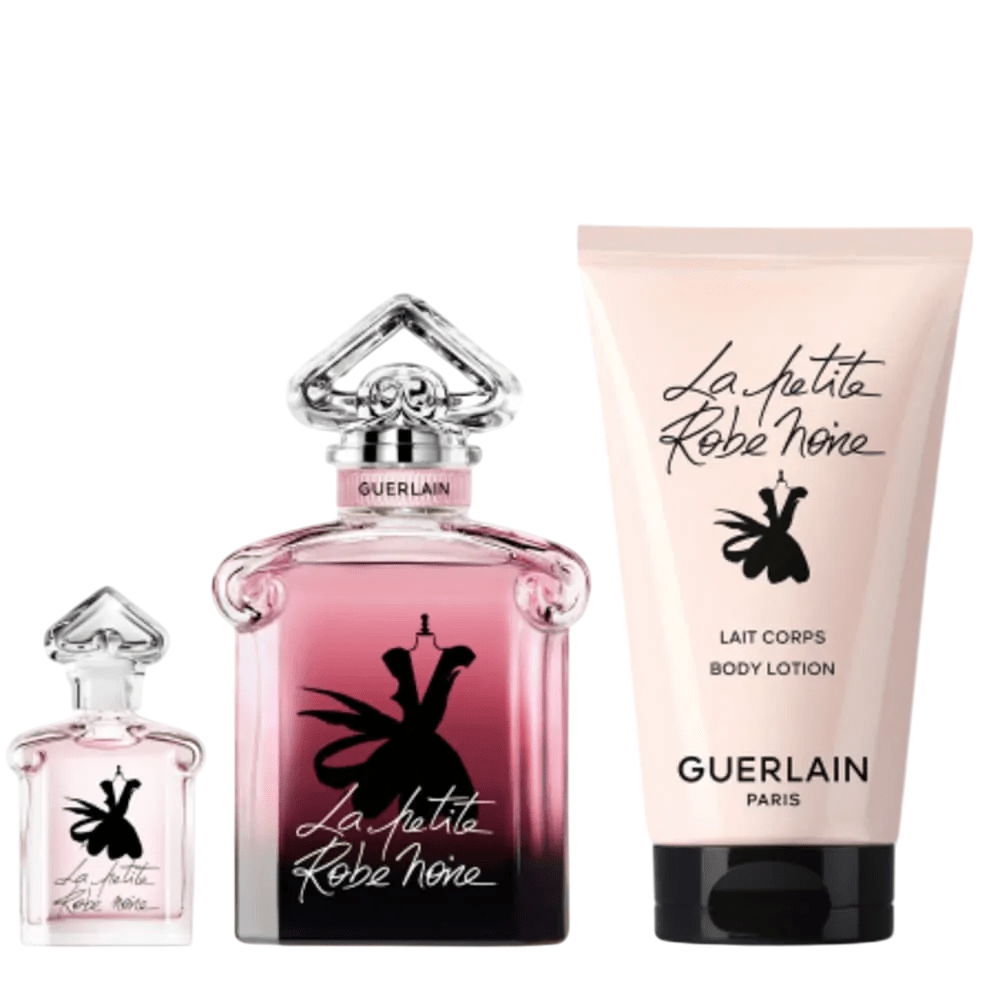 Set Guerlain: La Petite Robe Noire Intense, Eau De Parfum, For Women, 50 ml + La Petite Robe Noire Intense, Eau De Parfum, For Women, 5 ml + La Petite Robe Noire Intense, Hydrating, Body Lotion, 75 ml
