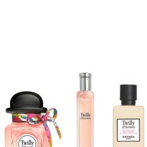 Set Hermes: Twilly d'Hermes, Eau De Parfum, For Women, 50 ml + Twilly d'Hermes, Eau De Parfum, For Women, 15 ml + Twilly d'Hermes, Body Lotion, Body, 40 ml