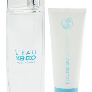 Set Kenzo: L'Eau, Eau De Toilette, For Women, 100 ml + L'Eau, Hydrating, Body Lotion, 100 ml