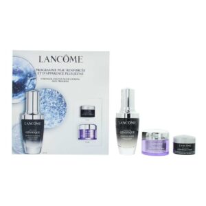 Комплект Lancome: Advanced Genifique, серум против стареене, за лице, 30 мл + Rénergie HPN 300-Peptide, крем против стареене, за лице, 15 мл + Advanced Genifique, хидратиращ крем за очи, 5 мл