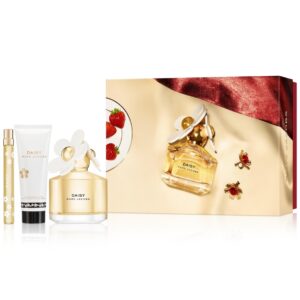 Set Marc Jacobs: Daisy, Eau De Toilette, For Women, 100 ml + Daisy, Eau De Toilette, For Women, 10 ml *Miniature + Daisy, Hydrating, Body Lotion, 75 ml