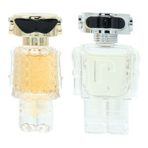 Set Paco Rabanne: Fame, Eau De Parfum, For Women, 4 ml *Miniature + Phantom, Eau De Toilette, For Men, 4 ml *Miniature