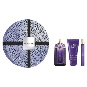 Set Thierry Mugler: Alien, Eau De Parfum, For Women, 60 ml + Alien, Hydrating, Body Lotion, 50 ml + Alien, Eau De Parfum, For Women, 10 ml