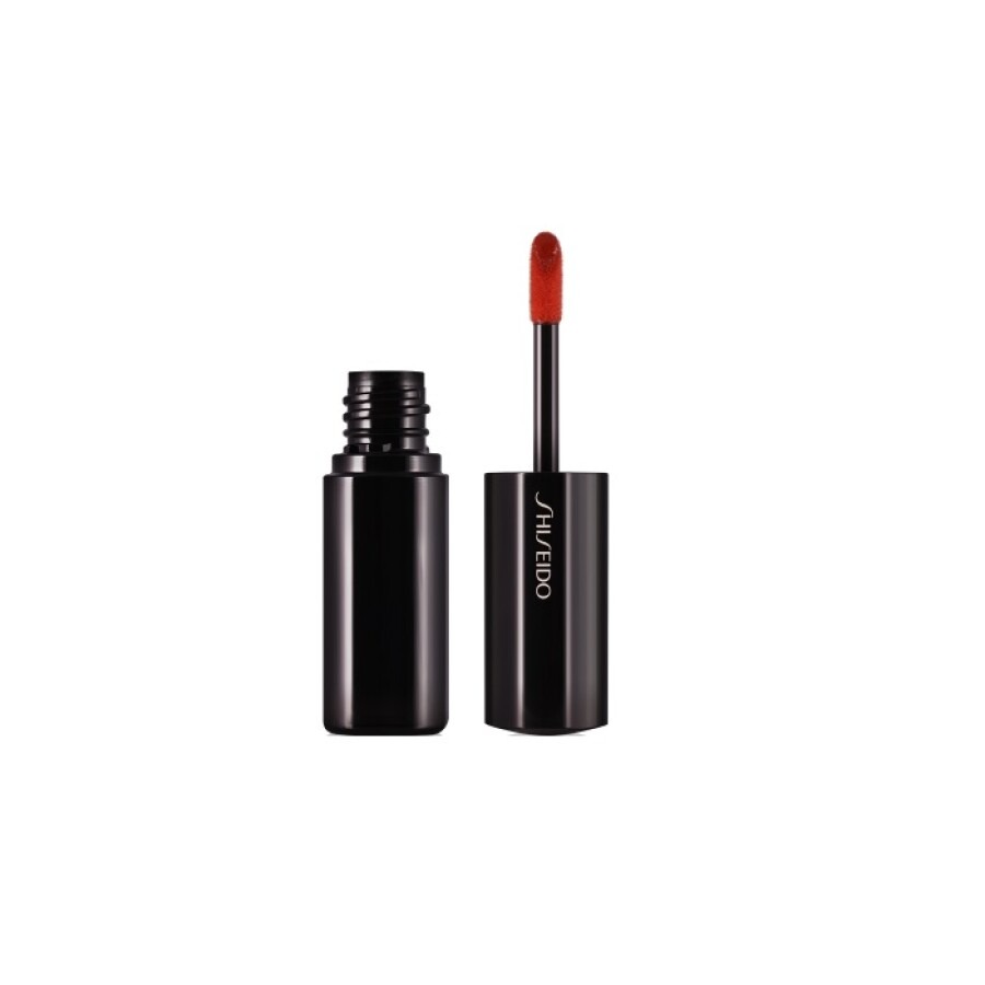 Shiseido, Rouge Lacquer, Лак, Течно червило, Or508, Пламък, 6 мл
