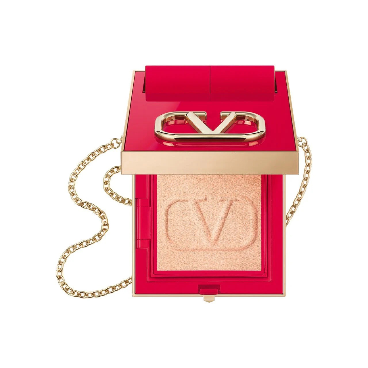 Valentino, Go-Clutch, Сияние, Компактна пудра, 02, Светлина, 4.2 г
