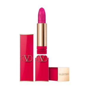 Valentino, Rosso, Матов, Кремообразно червило, 302R, Презареждаема, 3.5 г