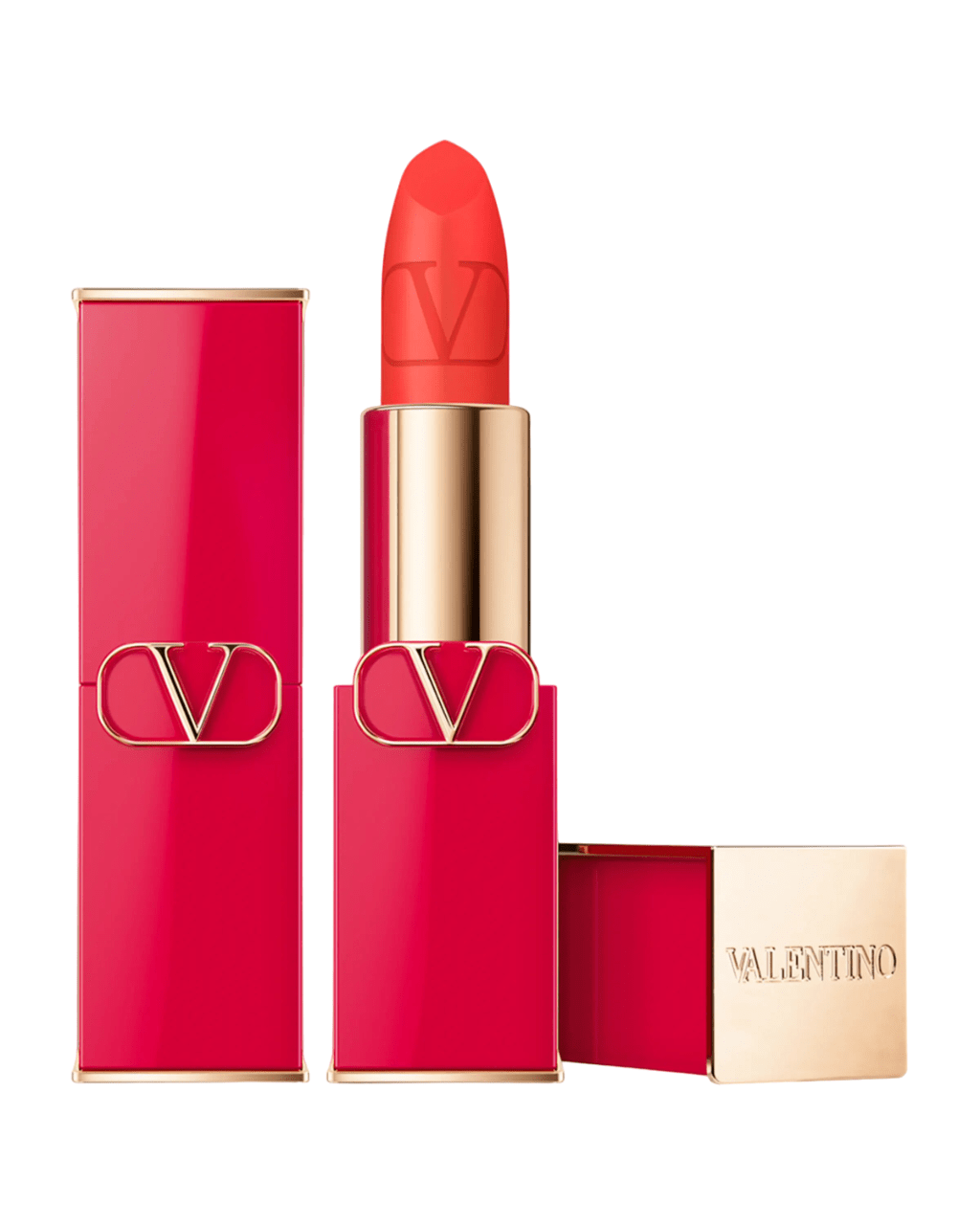 Valentino, Rosso, Матов, Кремообразно червило, 403A, Презареждаема, 3.5 г