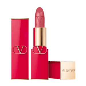 Valentino, Rosso, Сатенен финиш, Кремообразно червило, 104R, Презареждаема, 3.5 г