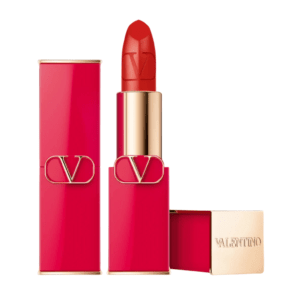 Valentino, Rosso, Сатенен финиш, Кремообразно червило, 209A, Презареждаема, 3.5 г