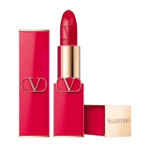 Valentino, Rosso, Сатенен финиш, Кремообразно червило, 22R, Презареждаема, 3.5 г