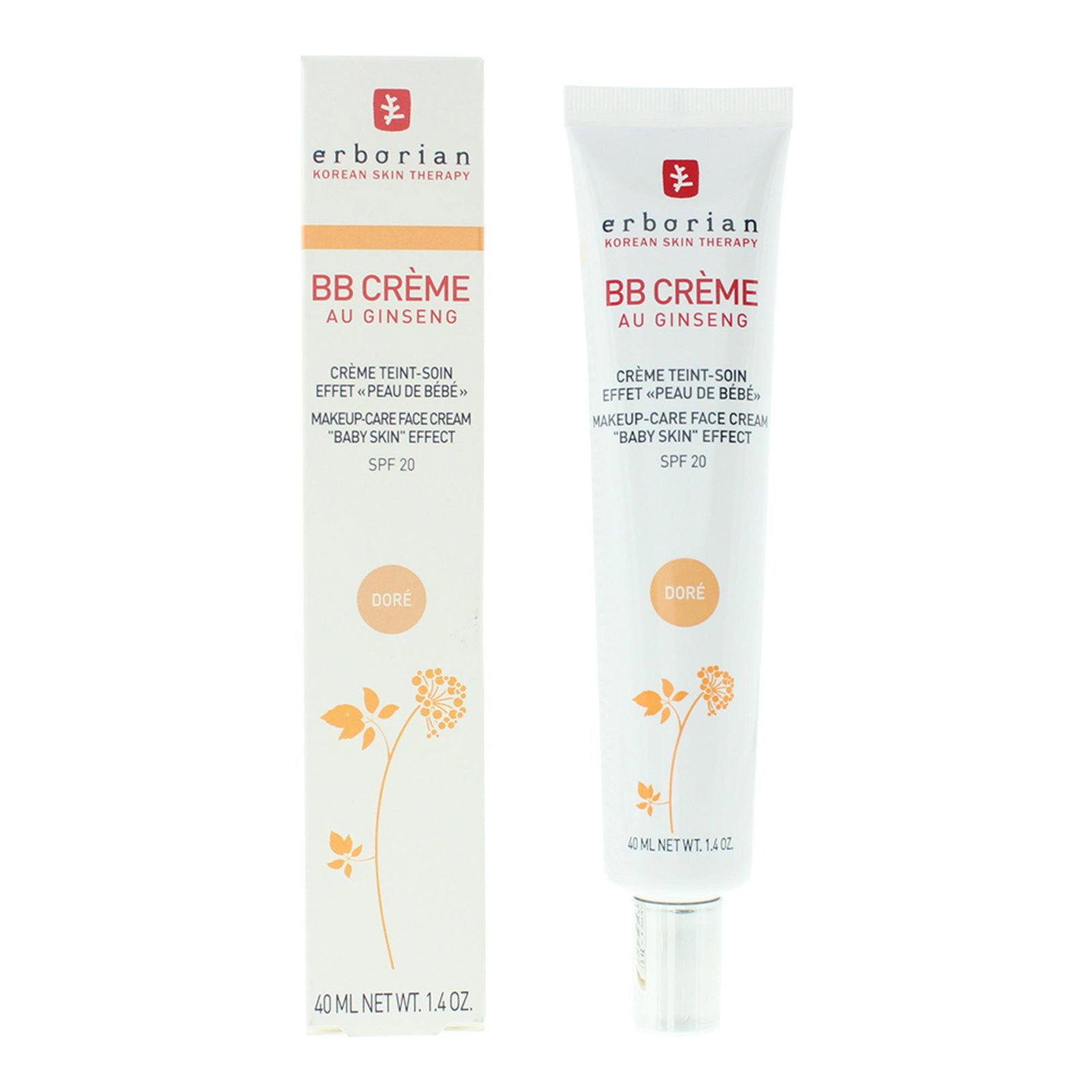 Erborian, B.B Cream, ВВ крем, Доре, 20 SPF, 40 мл - Image 2