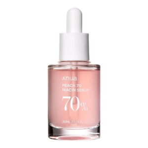 Anua, Peach 70, Ниацинамид, Сияние, След почистване, Серум, За лице, 30 мл