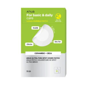 Anua, Ultra-Thin, Елиминира нечистотиите, Местен лечебен пластир, За лице, 75 бр